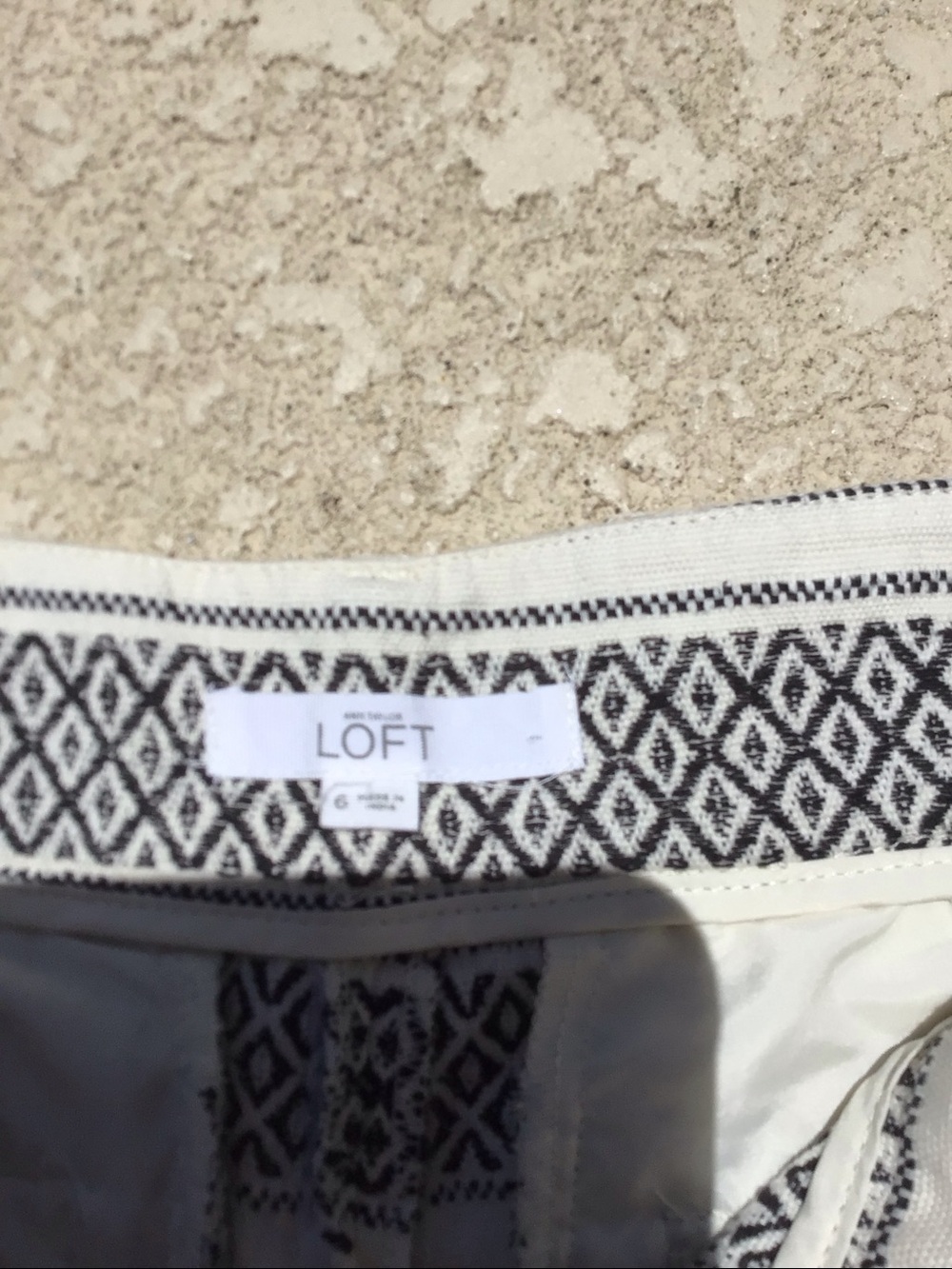 Ann Taylor LOFT riviera shorts size 6 - Picture 3 of 5